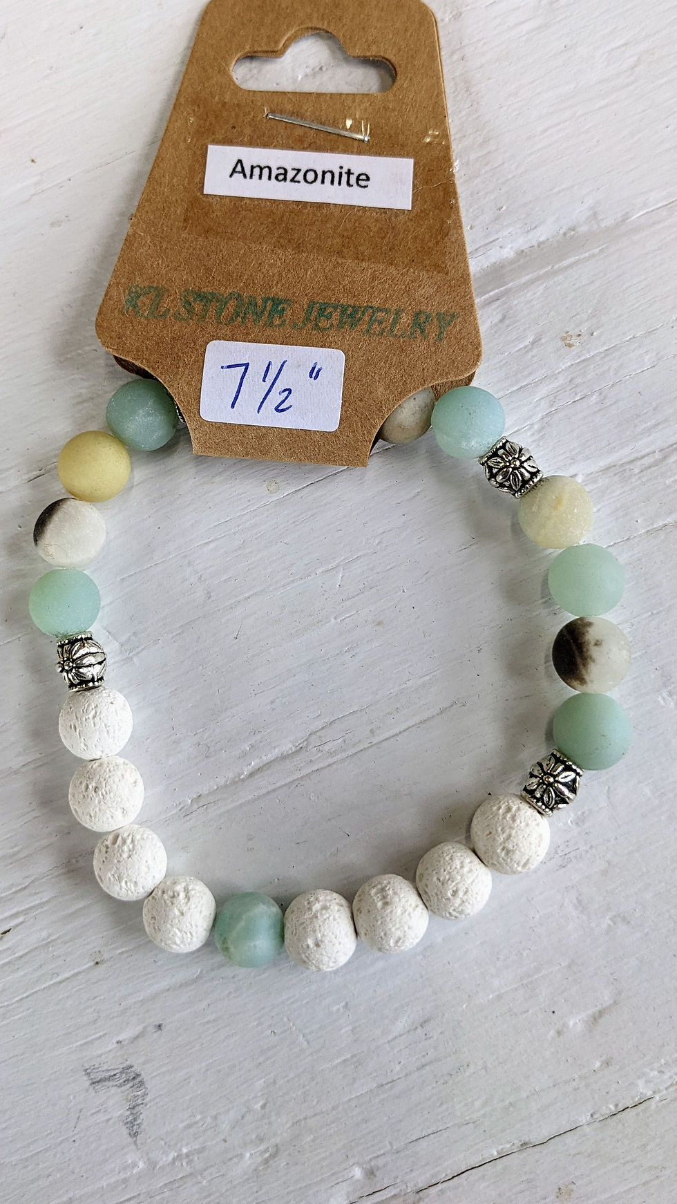 Thumbnail: Large Lava Stone Bracelet