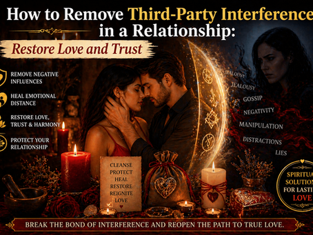 Couple sitting apart in emotional distance showing third-party interference in a relationship while seeking love restoration and trust rebuilding