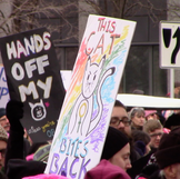 Women's March | Photography by  Gary Bingner 