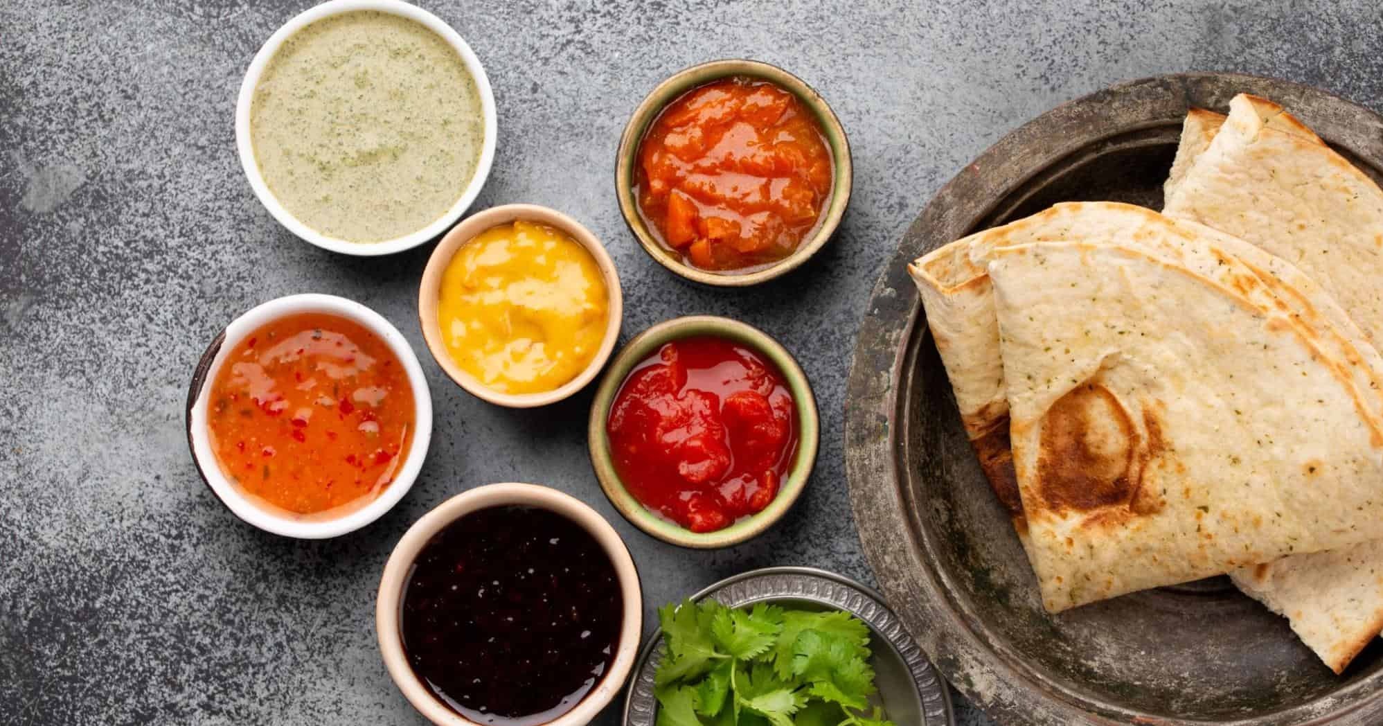Arranged Food and Objects