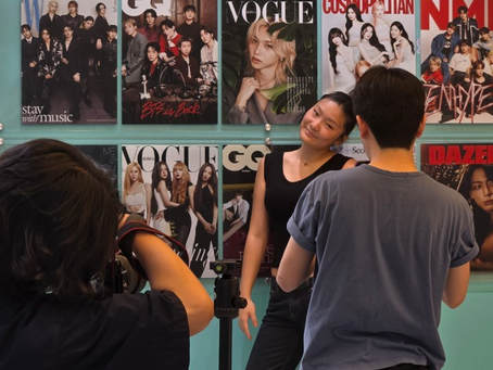 Working at KMECCA & Modeling for the Promotional Video