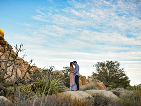 Giovana & Brandon - Joshua Tree National Park - California Wedding Photographer