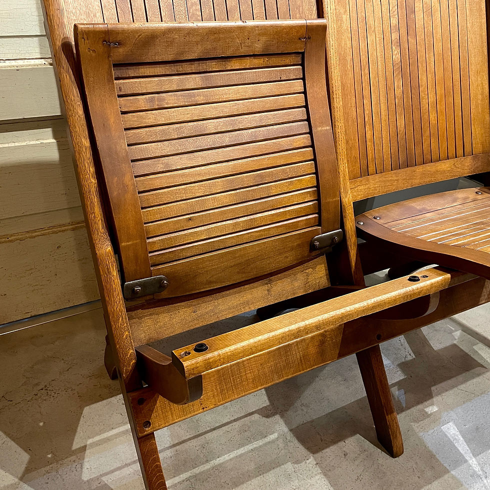 サムネイル： [SOLD]Double Seated Folding Chairs/A03-18