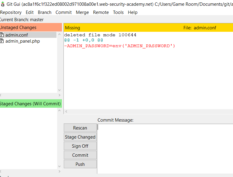 Information Disclosure With Port Swigger