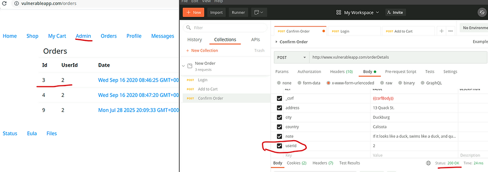 Intercepting and weaponizing the request