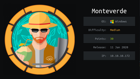 Hack the box - Monteverde