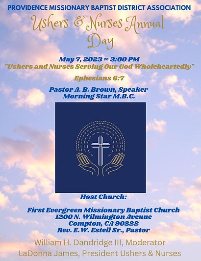 Ushers and Nurses Annual Day