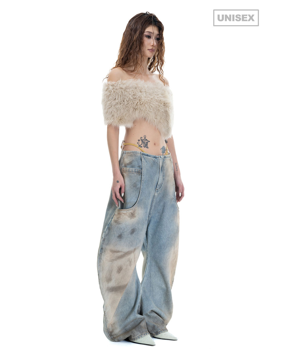 サムネイル： Wreck Juice- Denim Trouser- LB