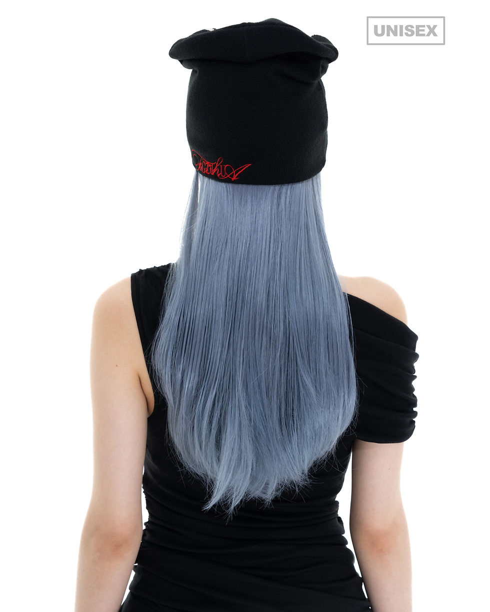 縮圖：Feed Me Beanie- BK