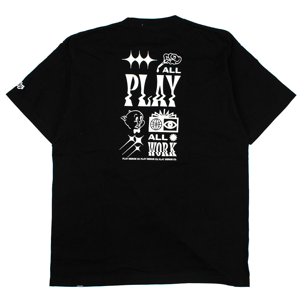 サムネイル： P01 (プレイ) PLAY WORK TEE