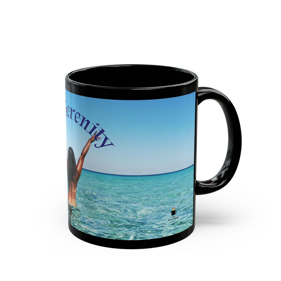 Thumbnail: My Serenity - 11oz "Code Ocean" Mug Angle View