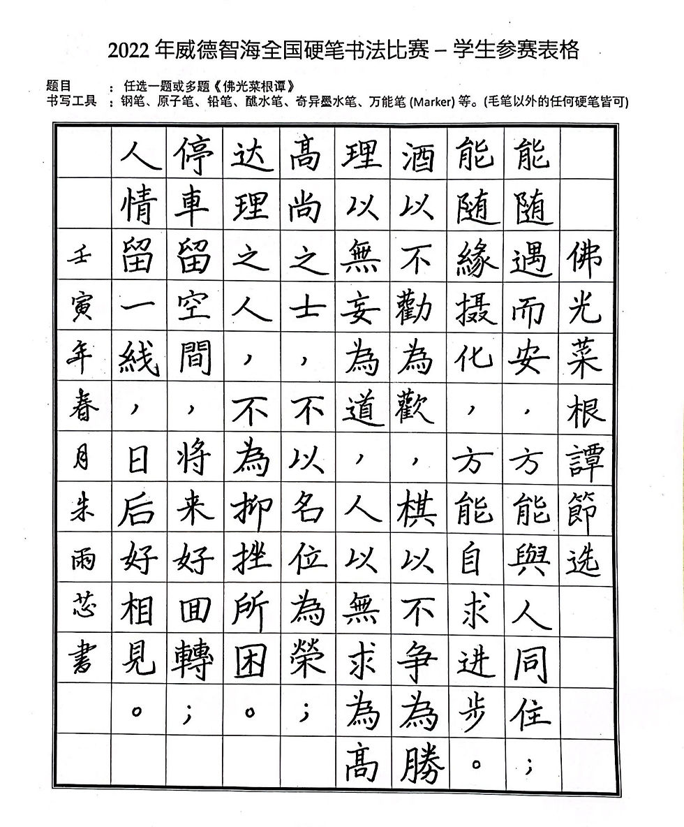 Buddhist Wisdom (佛光菜根谭节选)