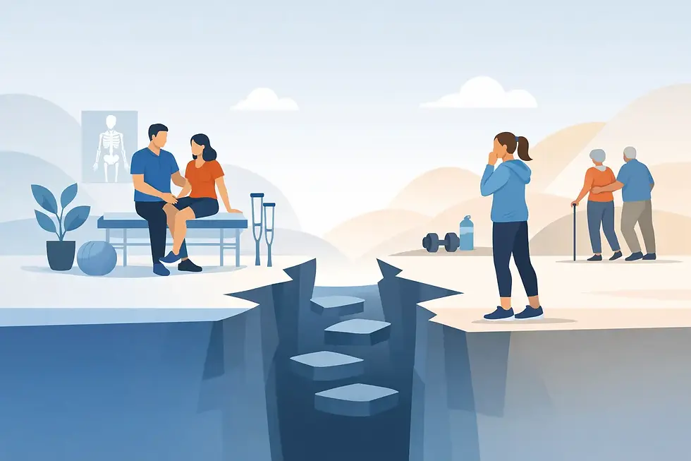 The Care Gap After Physical Therapy