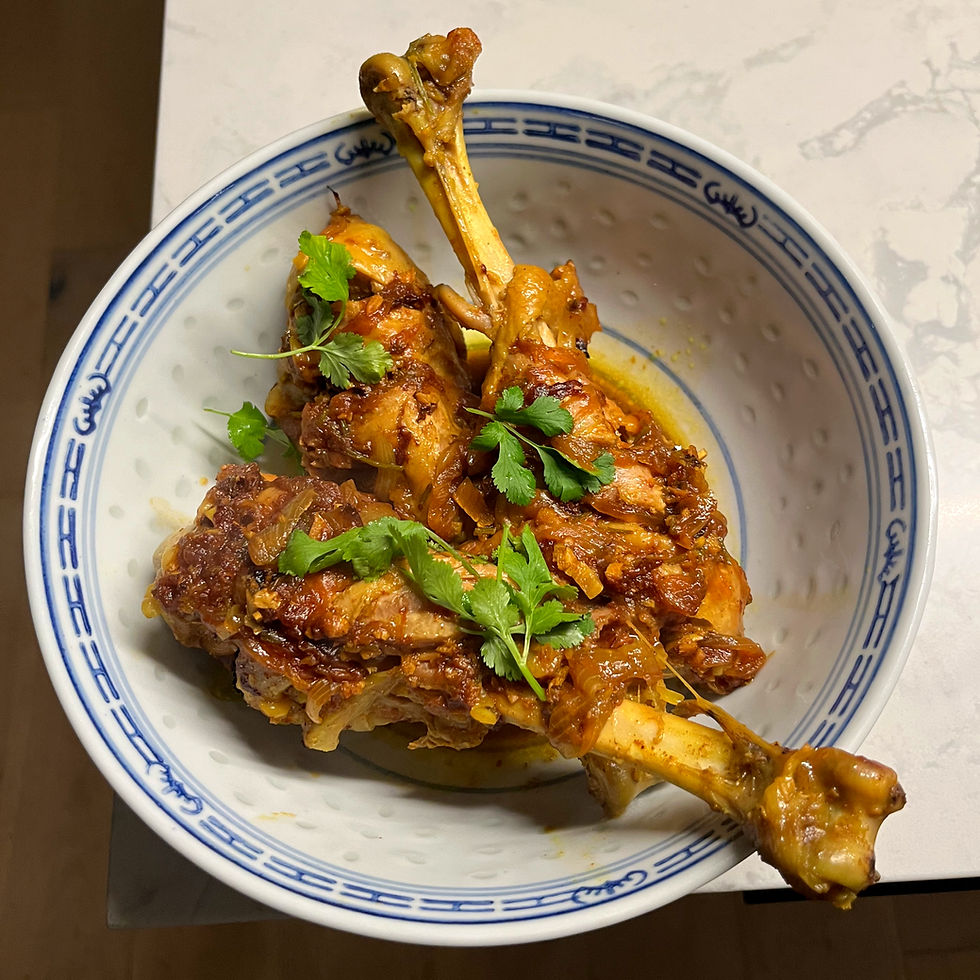 Roasted Turkey with Thai Yellow Curry Powder
