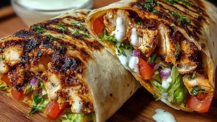 D. Chipotle chicken wrapped