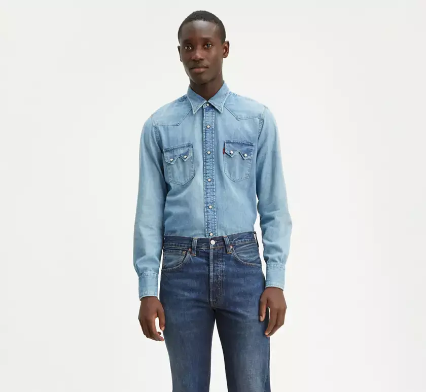 Küçük resim: Levi’s Vintage Clothing 1955 Sawtooth 