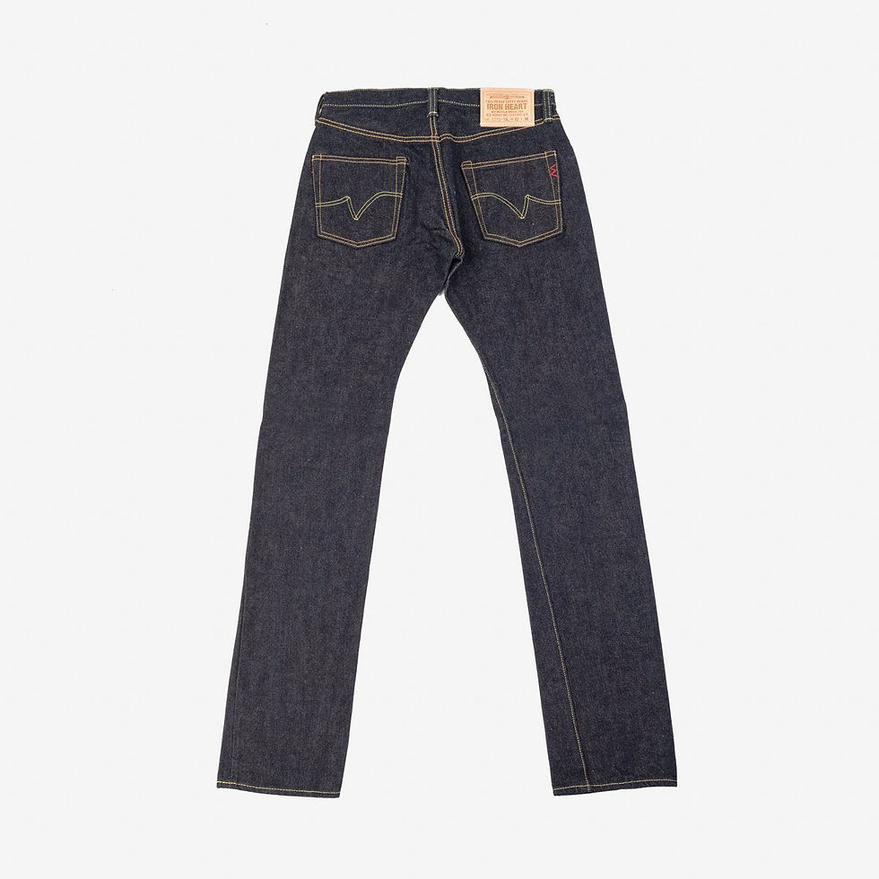 Küçük resim: Iron Heart 777S-19L 19 oz Jean