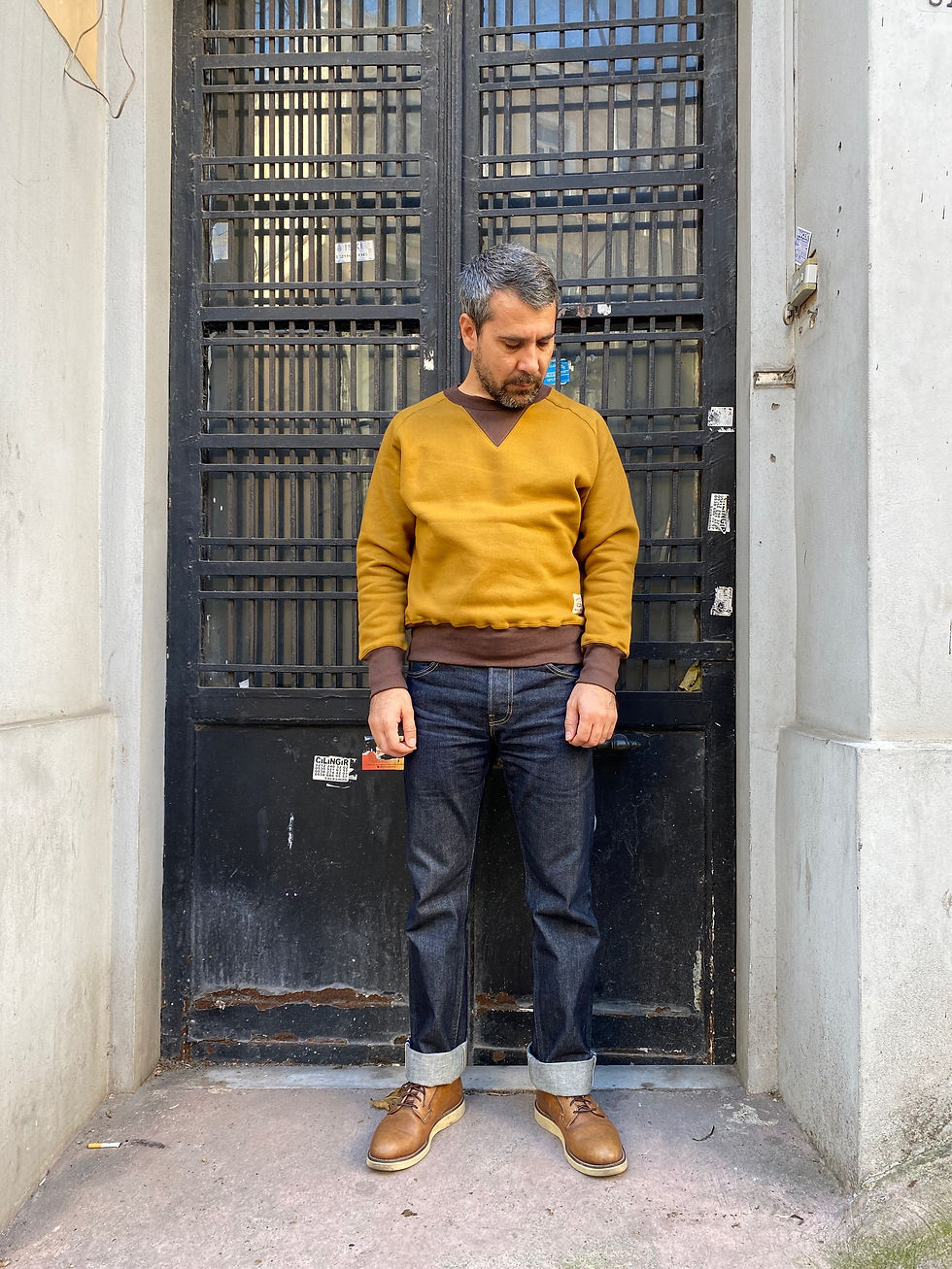Küçük resim: Union and Company 1930’s Sportswear Sweatshirt Mustard