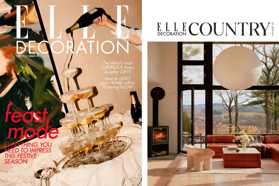 elle decoration uk cover story december 2025
