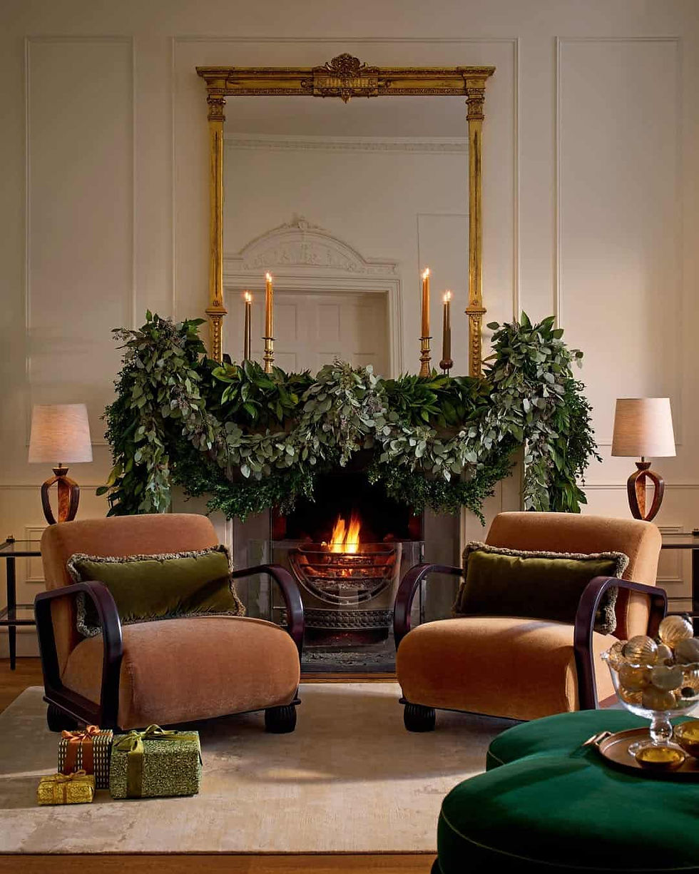 christmas styling by homes and garden magazine december 2025