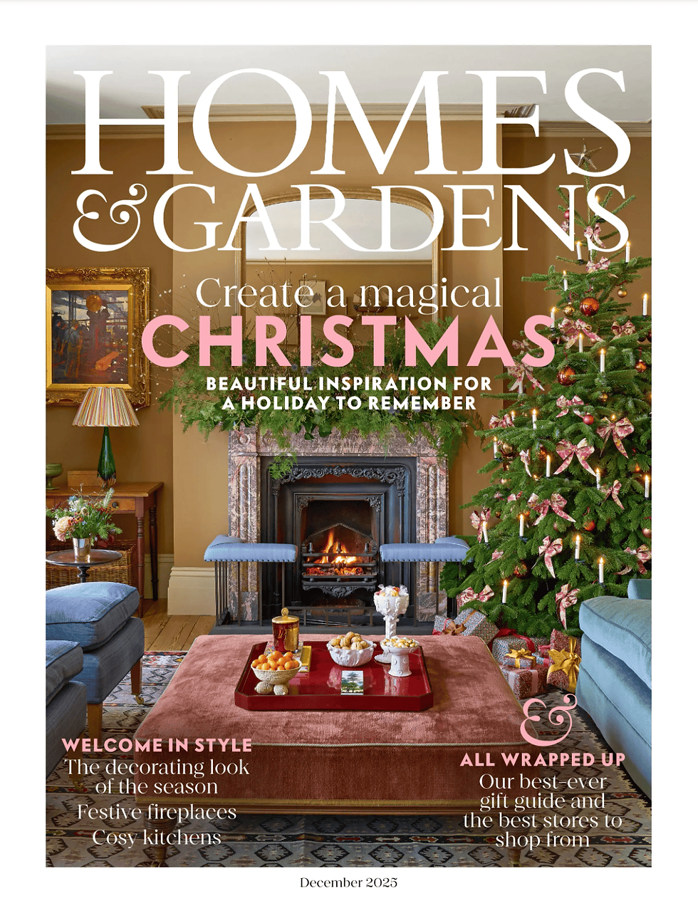 Homes and Gardens december 2025 cover story