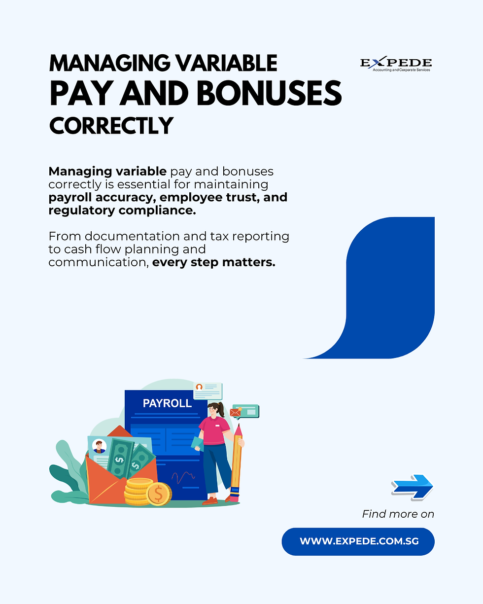 Managing Variable Pay and Bonuses Correctly
