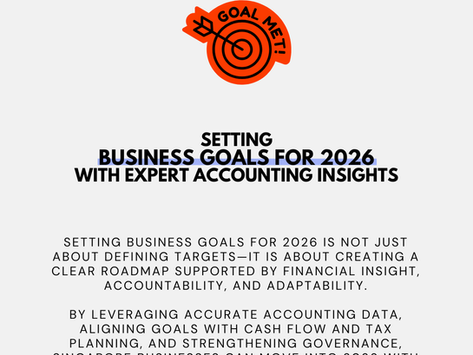 Setting Business Goals for 2026 with Expert Accounting Insights
