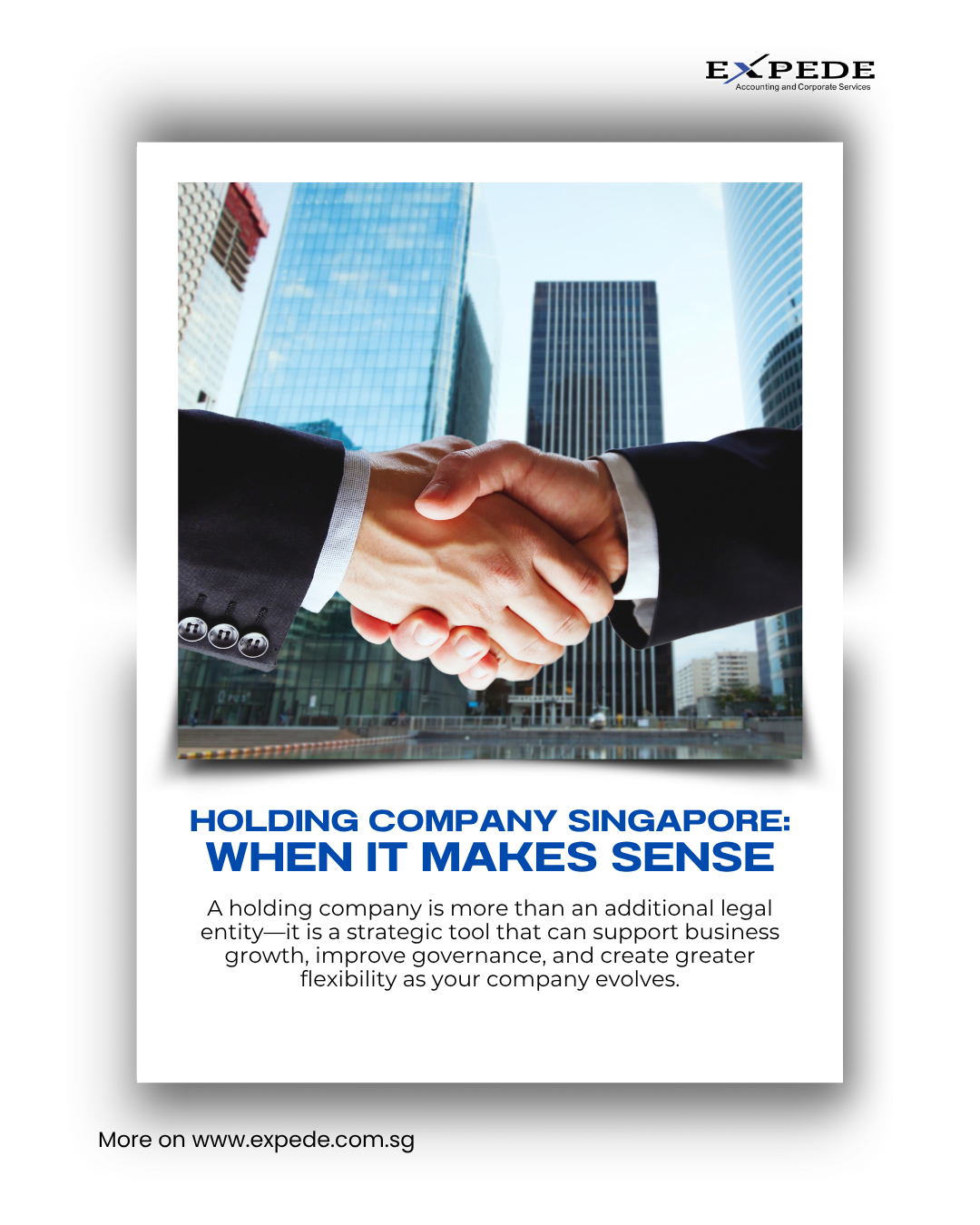 Holding Company Singapore: When It Makes Sense