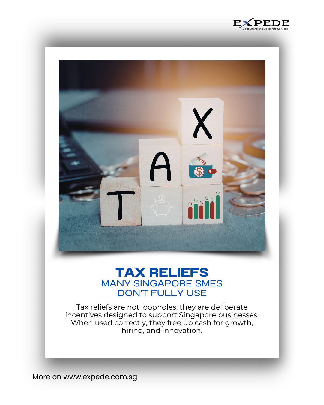 Tax Reliefs Many Singapore SMEs Don’t Fully Use