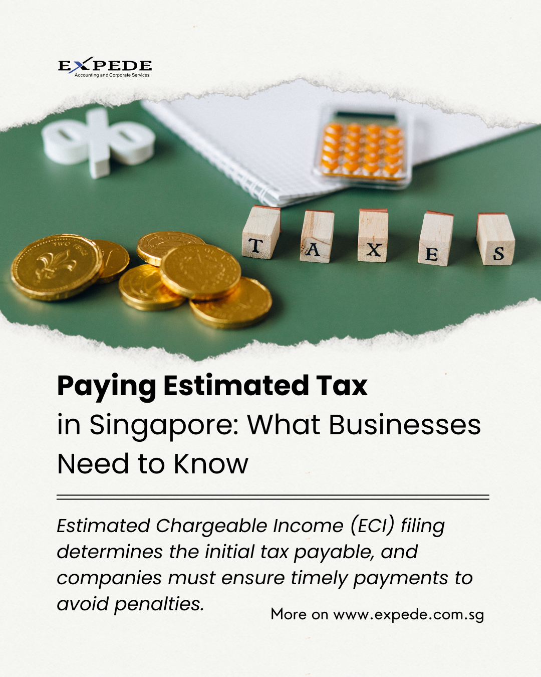 Paying Estimated Tax in Singapore: What Businesses Need to Know