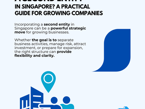 When Should Your Business Incorporate a Second Entity in Singapore? A Practical Guide for Growing Companies