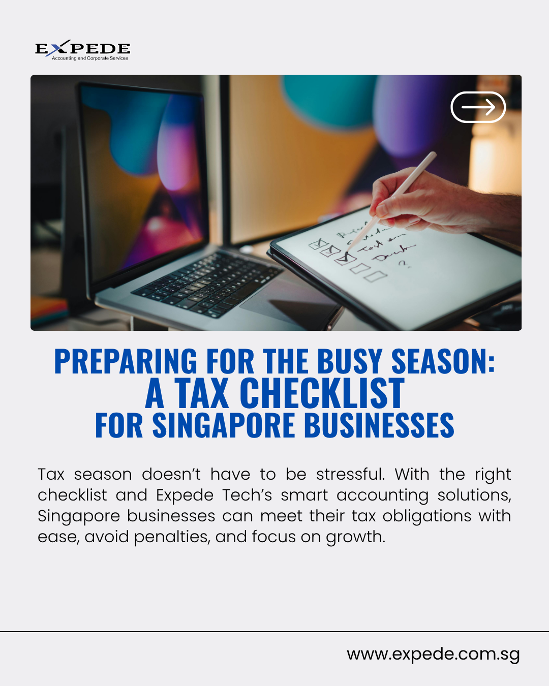 Preparing for the Busy Season: A Tax Checklist for Singapore Businesses