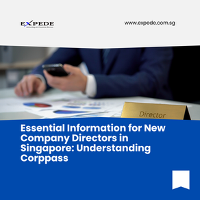 Essential Information for New Company Directors in Singapore: Understanding Corppass