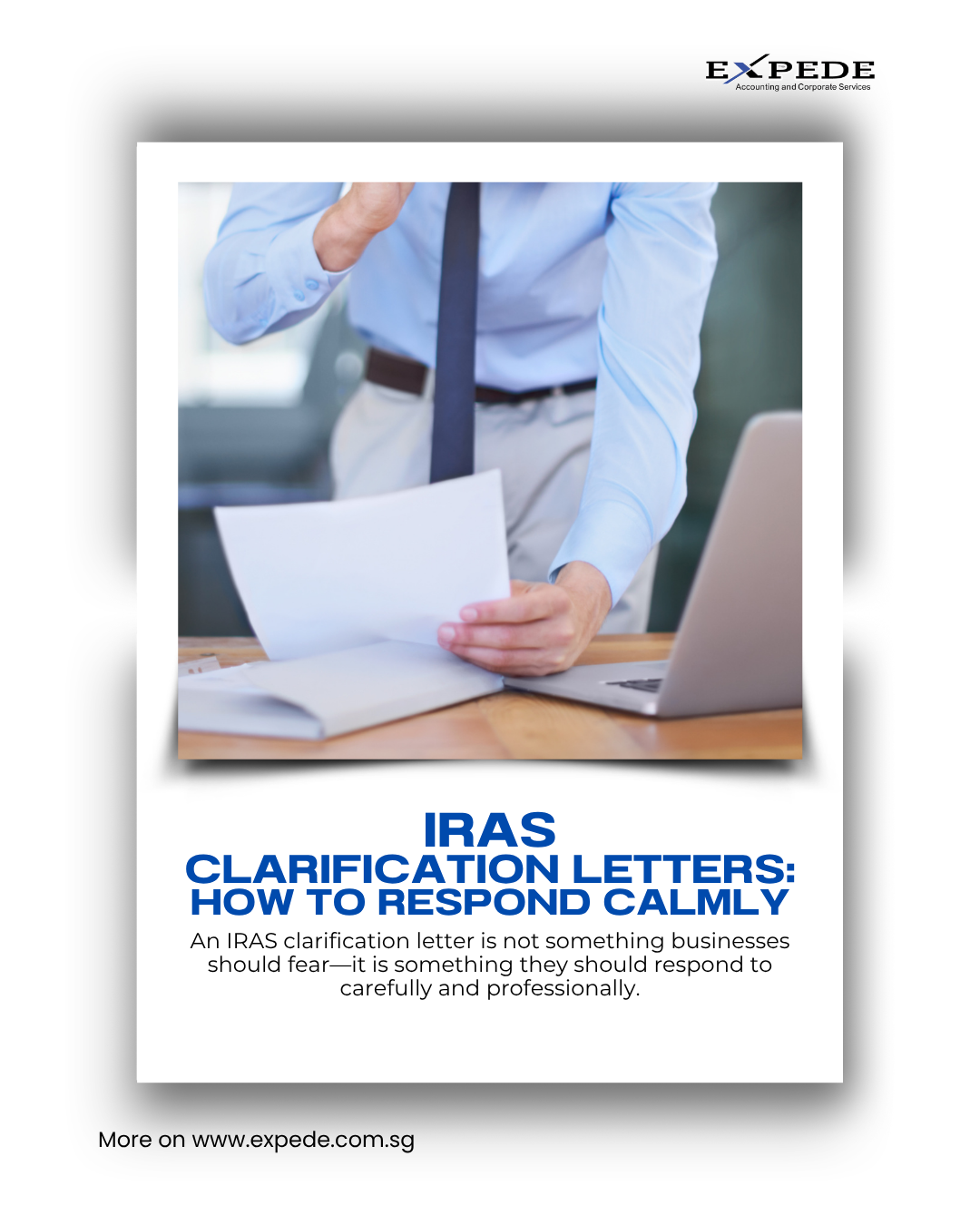 IRAS Clarification Letters: How to Respond Calmly