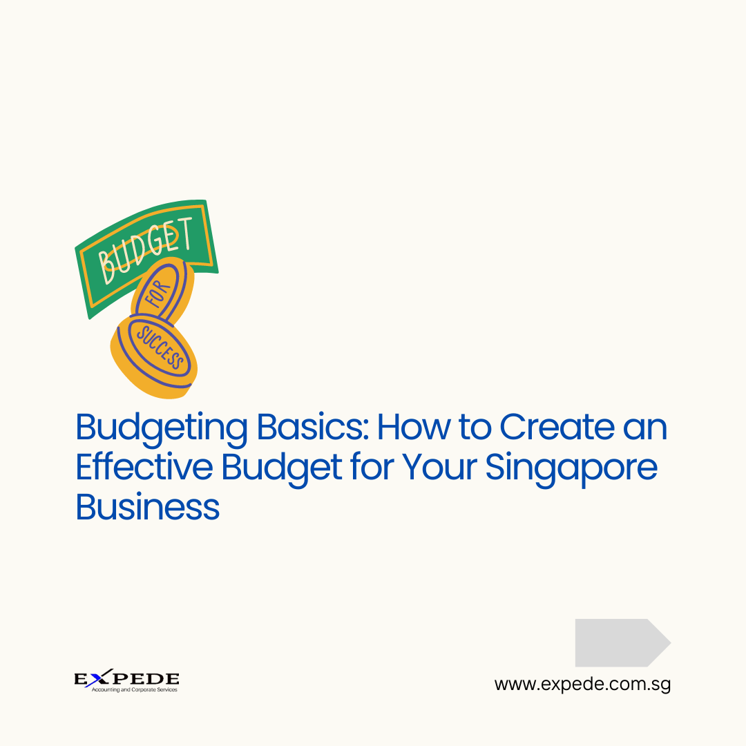 Budgeting Basics: How to Create an Effective Budget for Your Singapore Business