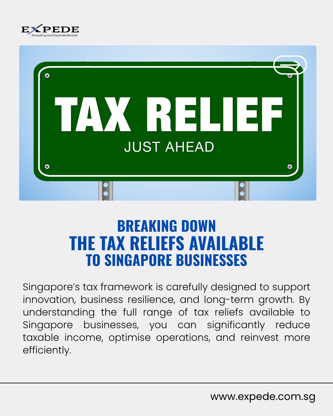 Breaking Down the Tax Reliefs Available to Singapore Businesses