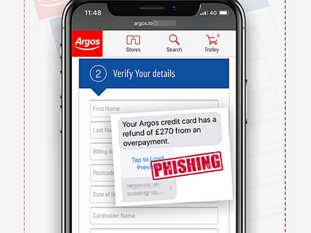 Watch out for these fake Argos texts offering refunds