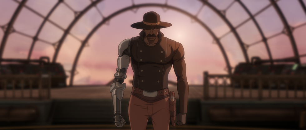 Bass X Machina | Brian Tyree Henry estrela novo anime steampunk da Netflix