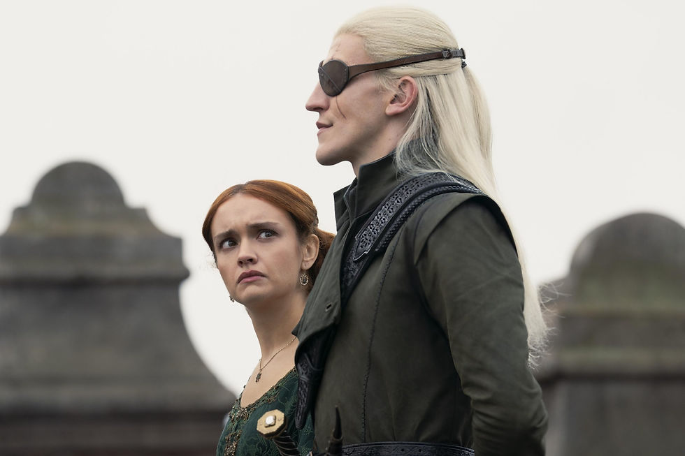 House of the Dragon | Gayle Rankin comenta cena entre Aemond e Alicent