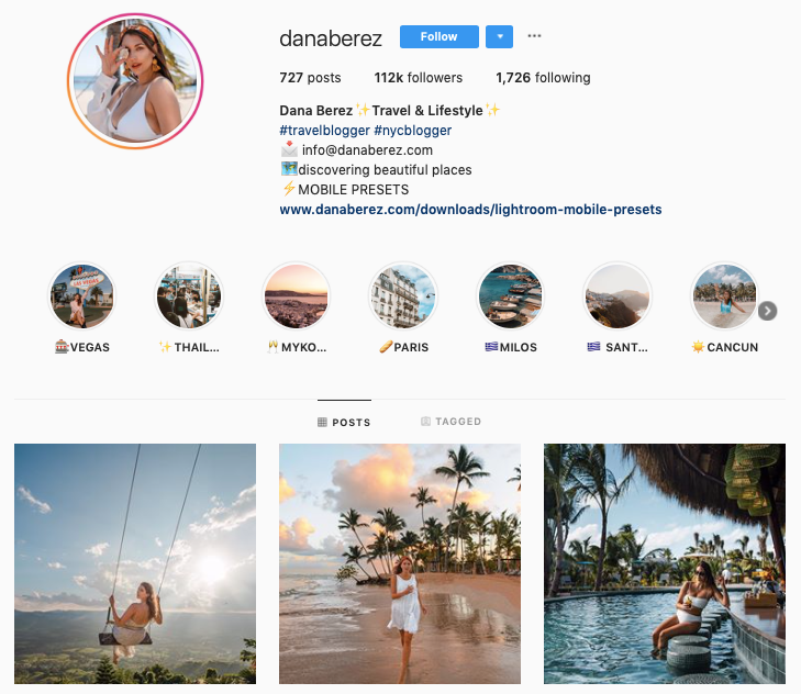 DANA BEREZ instagram