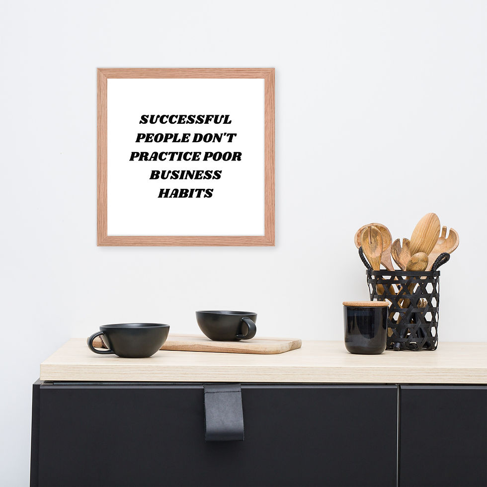 Thumbnail: Framed poster