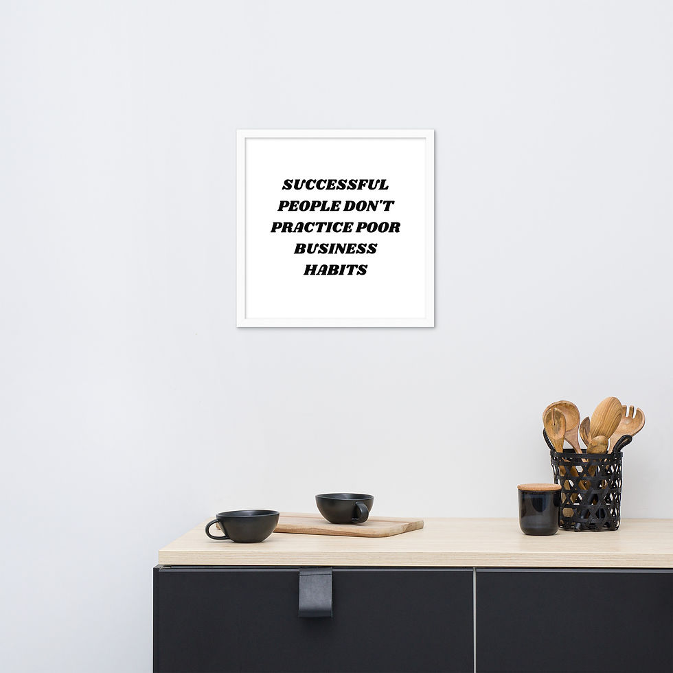 Thumbnail: Framed poster