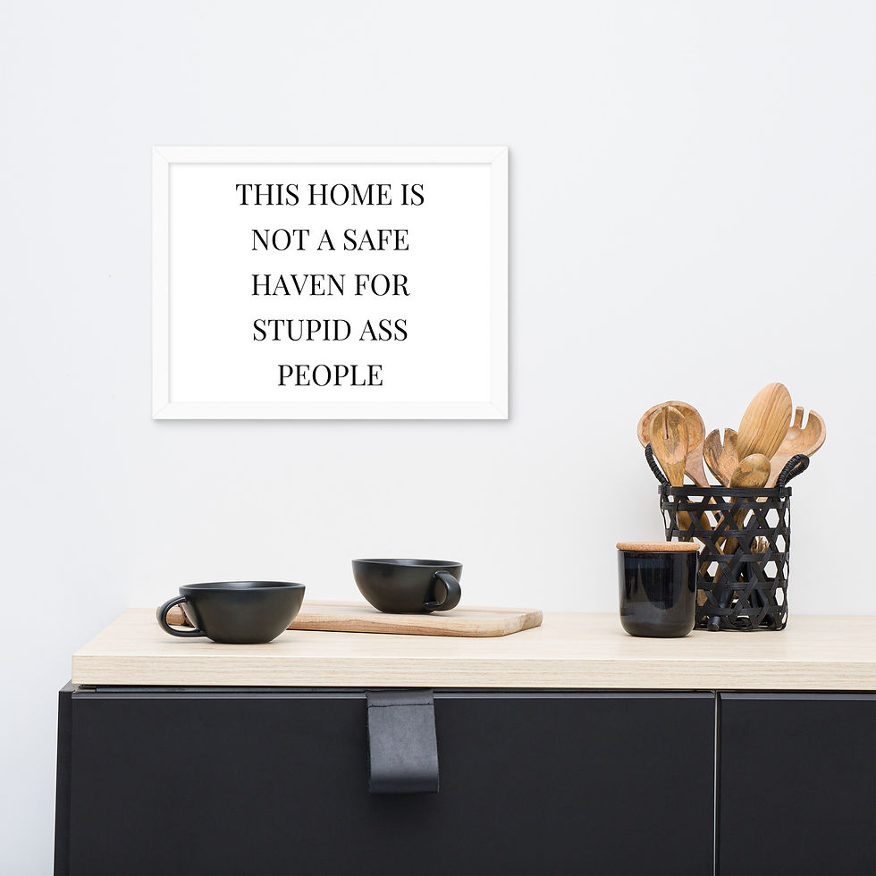 Thumbnail: Framed poster