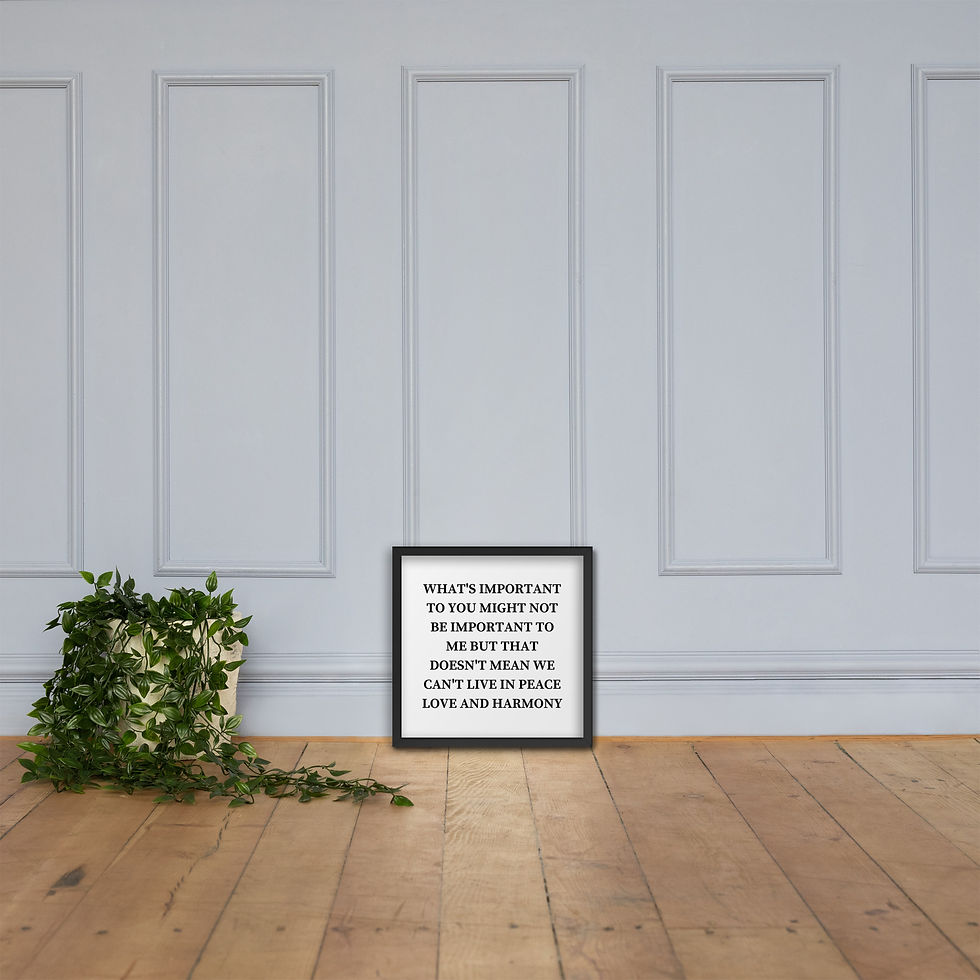 Thumbnail: Framed poster
