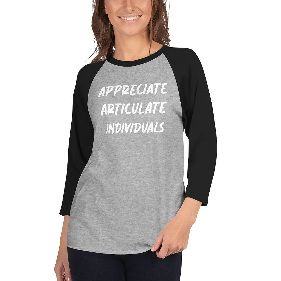 Thumbnail: 3/4 sleeve raglan shirt