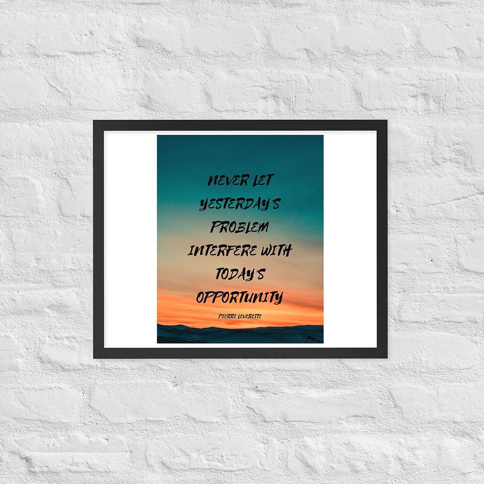 Thumbnail: Framed poster