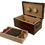 Thumbnail: Restored Cigar Inlay Mahogany Humidor, circa 1900's