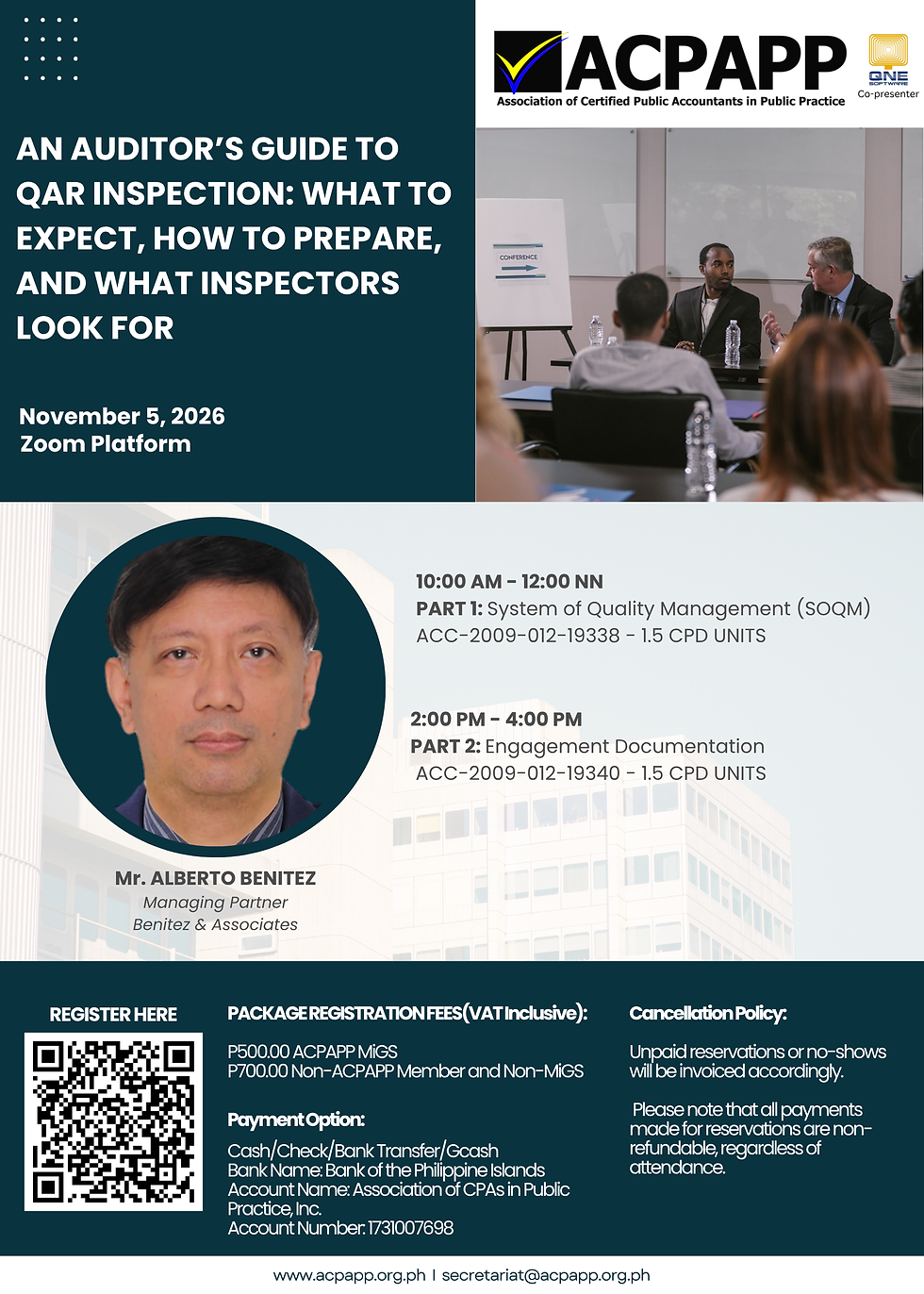 AN AUDITOR’S GUIDE TO QAR INSPECTION: WHAT TO EXPECT, HOW TO PREPARE, AND WHAT INSPECTORS LOOK FOR