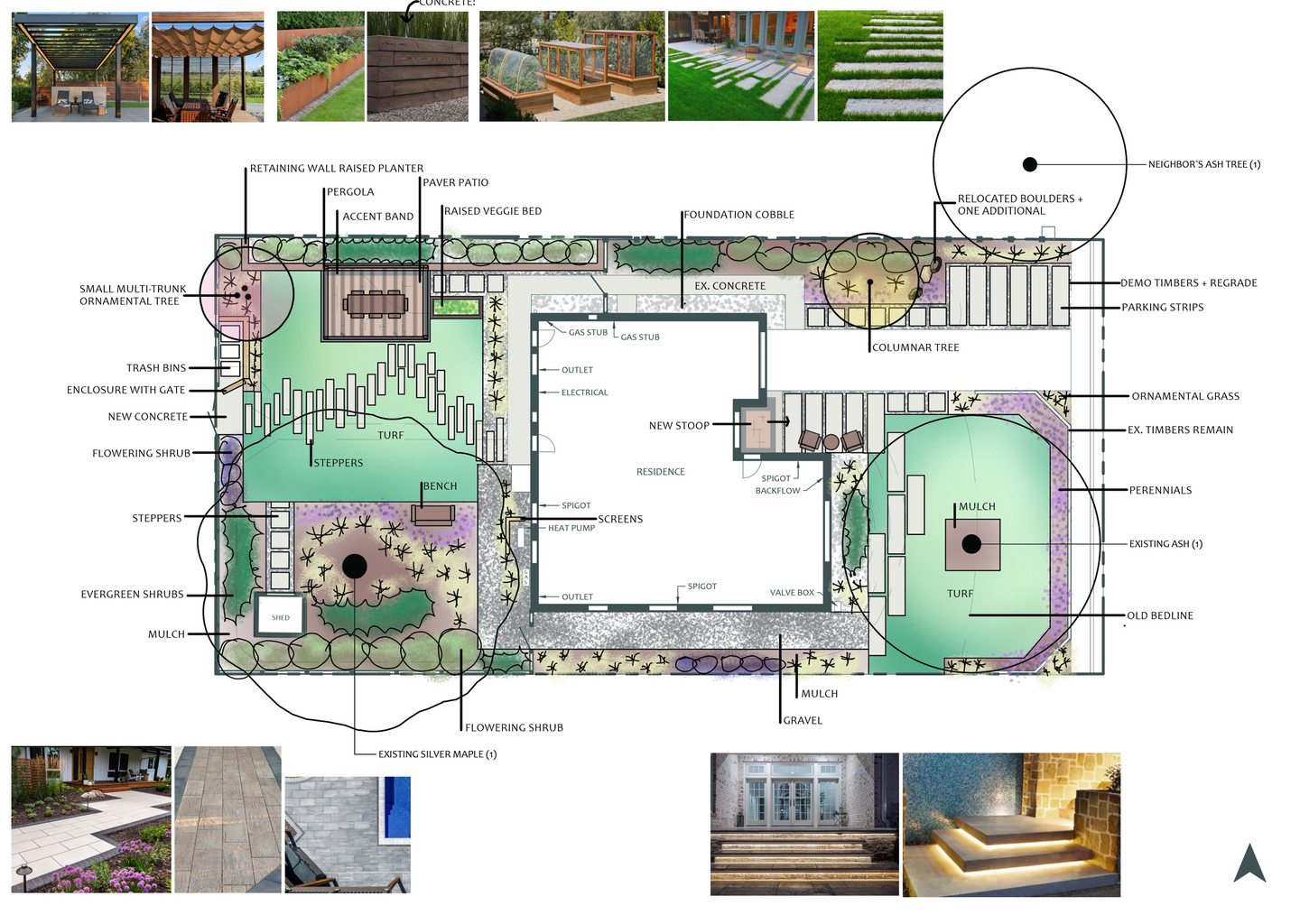 A Second Concept Plan Exploring Layout Options