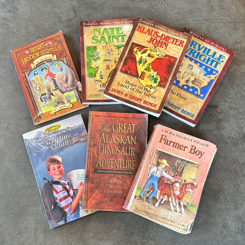 Our Favorite Christian Books as a Family, by Age